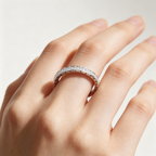 Chopard Ice Cube Collection Ring — White Gold, Swiss Luxury Jewelry