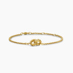 David Yurman Cable Loop Bracelet in Gold — Iconic Cable Design