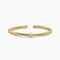 David Yurman CablespiraFlex Gold-Accented Bracelet
