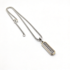 David Yurman Amulets Collection "HONOR" Pendant Necklace—fine jewelry crafted in silver.