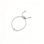 David Yurman Silver Faith Cross Bracelet