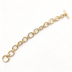 David Yurman Classic Cable Collection Gold Multi-Link Chain Bracelet