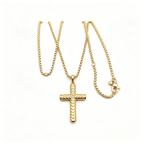 David Yurman Cable Collectibles Cross Pendant Necklace – Luxury Gold Jewelry for Women