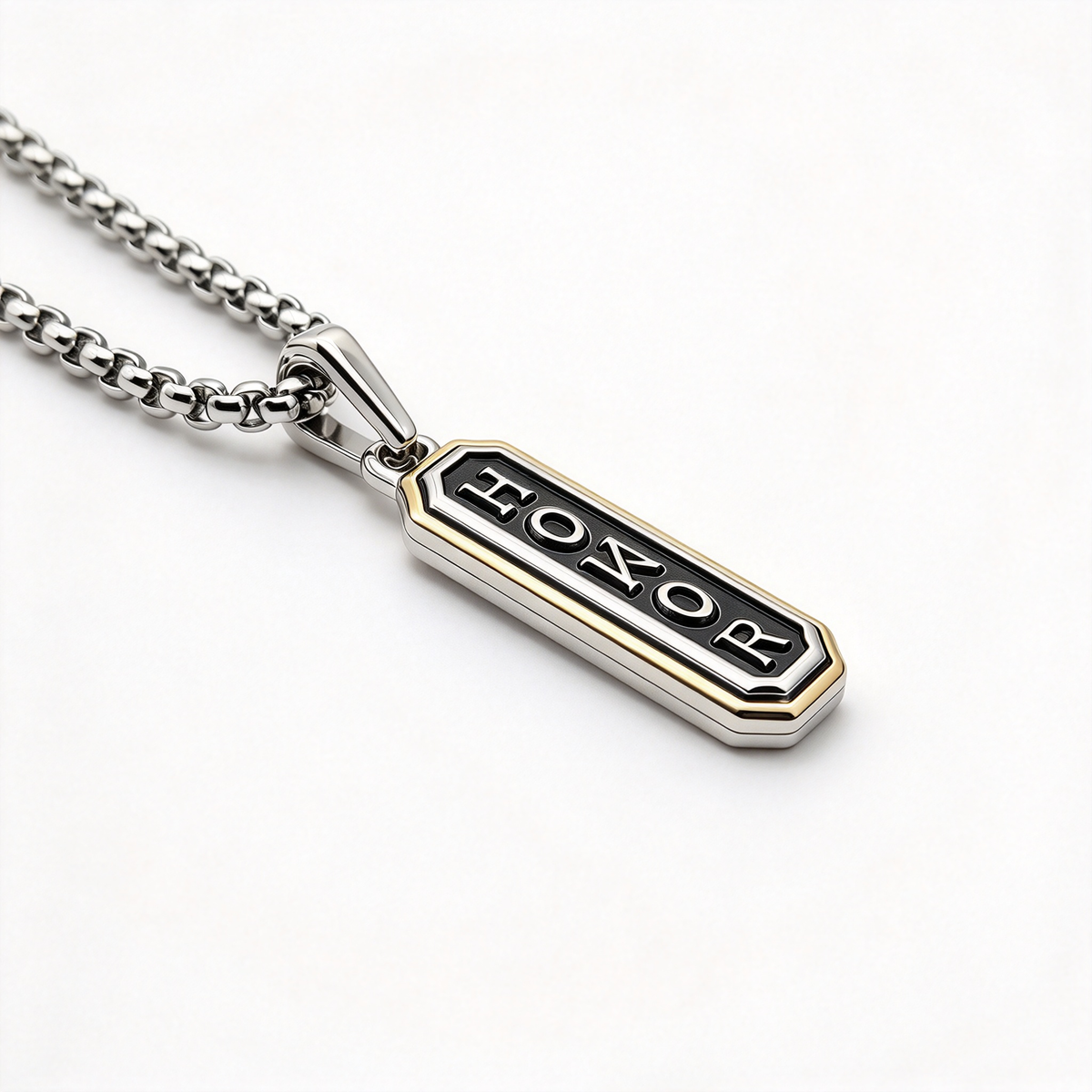 David Yurman Amulets Collection "HONOR" Pendant Necklace—fine jewelry crafted in silver.