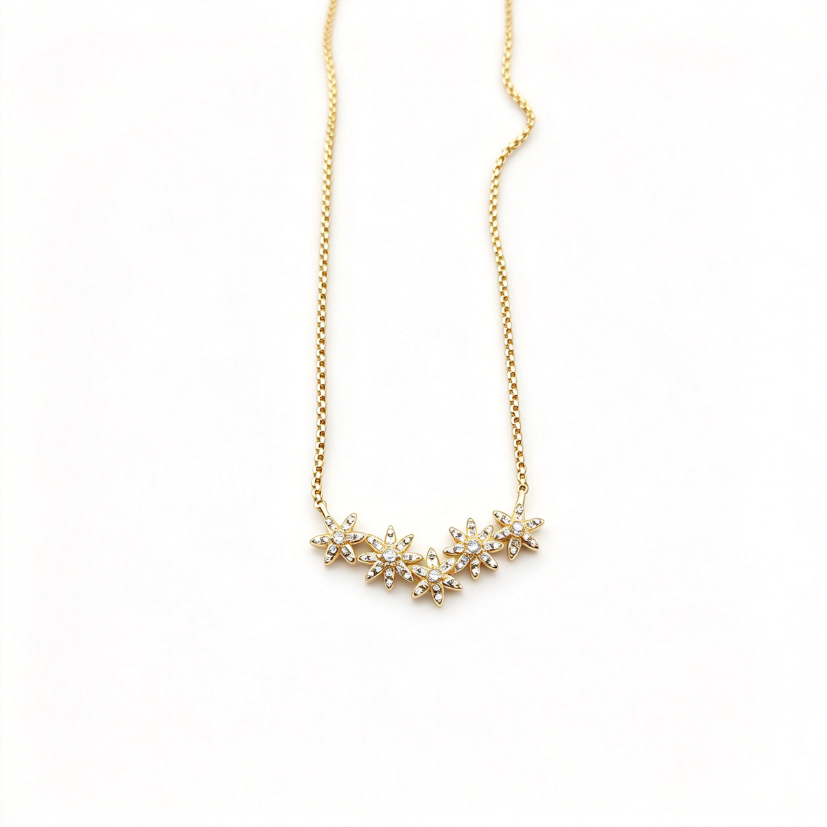 David Yurman Starburst Multi-Element Collar Necklace – Yellow Gold