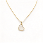 David Yurman Cable Collectibles heart necklace, luxury gold jewelry for women.