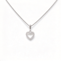 David Yurman Cable Collectibles Collection – Silver Openwork Heart Pendant Necklace