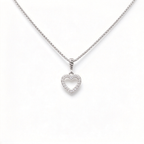 David Yurman Cable Collectibles Collection – Silver Openwork Heart Pendant Necklace