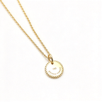 David Yurman Cable Collectibles Rainbow Round Pendant Necklace – Luxury Gold Jewelry for Women