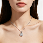 Chopard Happy Diamonds Icons Round Pendant Necklace – White Gold