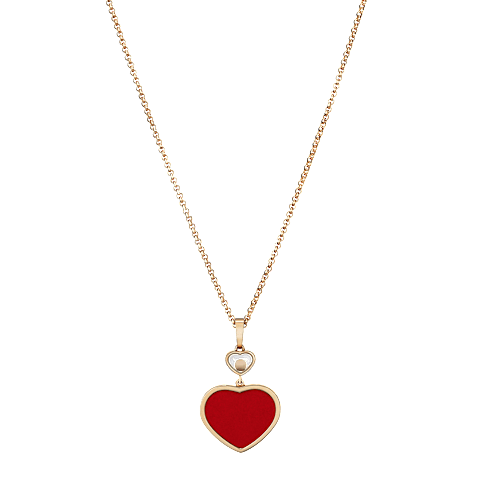 Chopard Happy Hearts Necklace – Rose Gold