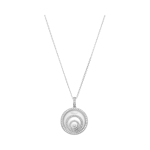 Chopard Happy Diamonds Necklace – White Gold