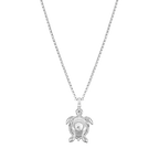 Chopard Happy Diamonds Collection Turtle-Shaped Pendant Necklace – White Gold Model