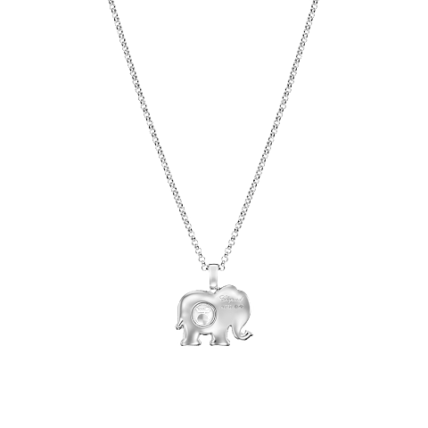 Chopard Happy Diamonds Elephant Pendant Necklace – White Gold
