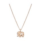 Chopard Happy Diamonds Elephant Pendant Necklace – Rose Gold