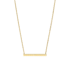 Chopard Ice Cube Collection Necklace – yellow gold, rectangular pendant partially set with diamonds.