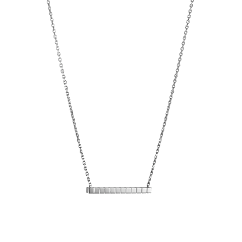 Chopard Ice Cube Necklace – White Gold
