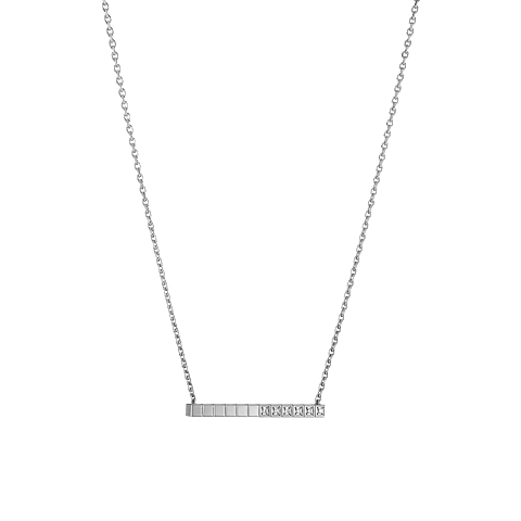 Chopard Ice Cube Mini Necklace – White Gold