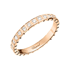 Chopard Ice Cube Collection Ring — Swiss Luxury Rose Gold Jewelry
