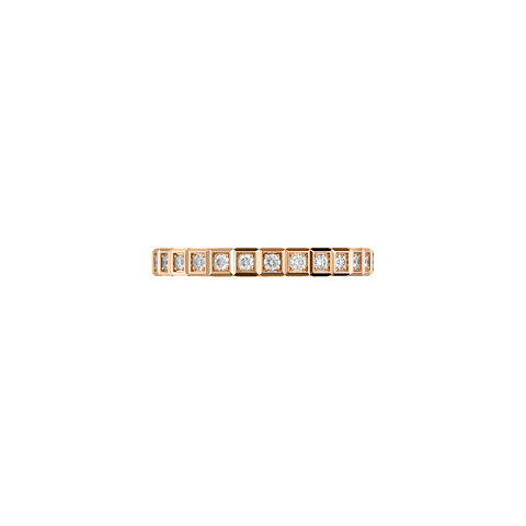 Chopard Ice Cube Collection Ring — Swiss Luxury Rose Gold Jewelry