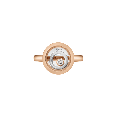 Chopard Happy Spirit Ring — White Gold, Swiss Luxury Jewelry