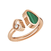 Chopard My Happy Hearts Collection Ring – Rose Gold, Swiss Luxury Jewelry