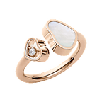 Chopard My Happy Hearts Collection Ring – Rose Gold, Swiss Luxury Jewelry