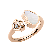 Chopard My Happy Hearts Collection Ring – Rose Gold, Swiss Luxury Jewelry