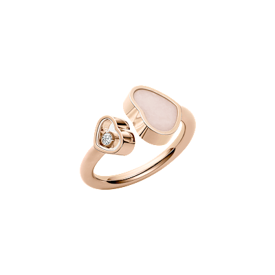 Chopard My Happy Hearts Collection Ring – Rose Gold, Swiss Luxury Jewelry