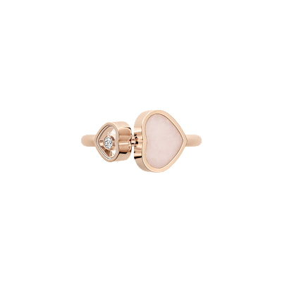Chopard My Happy Hearts Collection Ring – Rose Gold, Swiss Luxury Jewelry