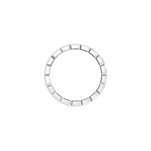 Chopard Ice Cube Collection Ring — White Gold, Swiss Luxury Jewelry