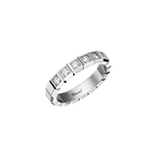 Chopard Ice Cube Collection Ring — White Gold, Swiss Luxury Jewelry
