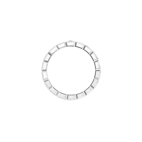 Chopard Ice Cube Collection Ring — White Gold, Swiss Luxury Jewelry