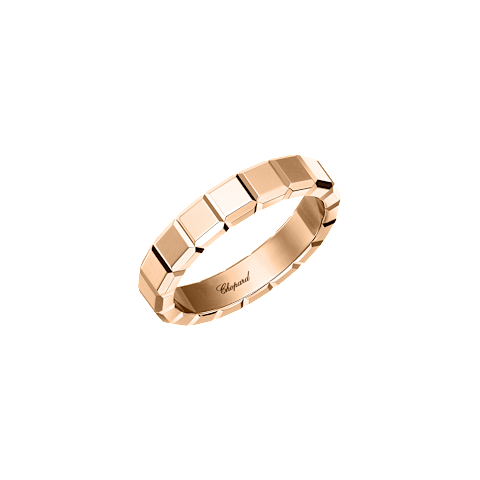 Chopard Ice Cube Collection Ring — Swiss Luxury Rose Gold Jewelry
