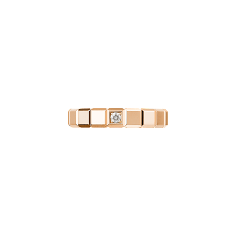 Chopard Ice Cube Collection Ring — Swiss Luxury Rose Gold Jewelry