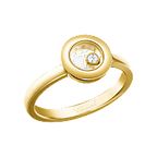 Chopard Happy Diamonds Icons Ring — Yellow Gold, Swiss Luxury Jewelry