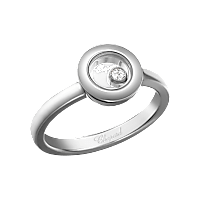 Chopard Happy Diamonds Icons Ring — Yellow Gold, Swiss Luxury Jewelry