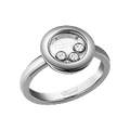 Chopard Happy Diamonds Icons Ring — White Gold, Swiss Luxury Jewelry