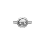 Chopard Happy Diamonds Icons Ring — White Gold, Swiss Luxury Jewelry