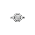 Chopard Happy Diamonds Icons Ring — White Gold, Swiss Luxury Jewelry