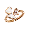 Chopard My Happy Hearts Collection Ring – Rose Gold, Swiss Luxury Jewelry