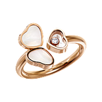 Chopard My Happy Hearts Collection Ring – Rose Gold, Swiss Luxury Jewelry