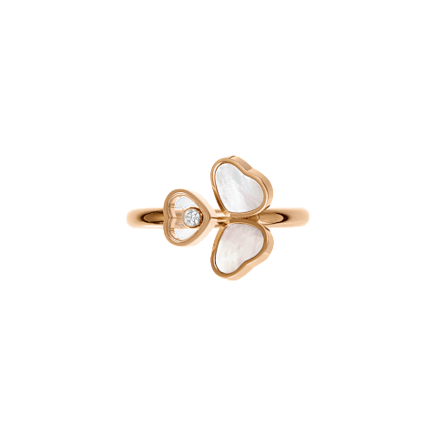 Chopard My Happy Hearts Collection Ring – Rose Gold, Swiss Luxury Jewelry