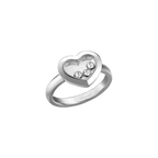 Chopard Happy Hearts Ring — White Gold, Swiss Luxury Jewelry