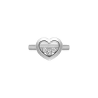 Chopard Happy Hearts Ring — White Gold, Swiss Luxury Jewelry