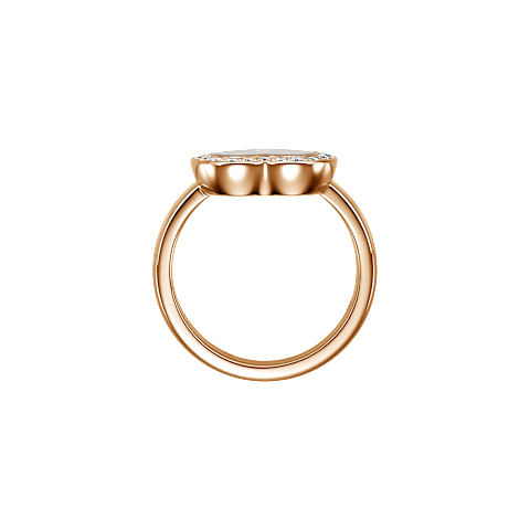 Chopard Happy Diamonds Icons Ring — White Gold, Swiss Luxury Jewelry