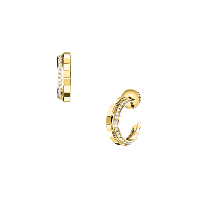 Chopard Ice Cube Collection Earrings – Swiss Luxury Gold Jewelry
