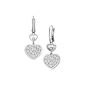 Chopard Happy Hearts Double-Heart Drop Earrings – Swiss Luxury Jewelry in White Gold
