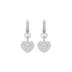 Chopard Happy Hearts Double-Heart Drop Earrings – Swiss Luxury Jewelry in White Gold