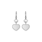 Chopard Happy Hearts Double-Heart Drop Earrings – Swiss Luxury Jewelry in White Gold